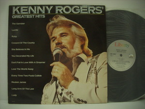 ■LP　KENNY ROGERS / GREATEST HITS ケニー・ロジャース グレーテストヒッツ ベスト LADY ◇r31021
