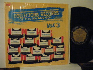 ▲LP VA (CHIFFONS / DION & THE BELMONTS 他) / COLLECTOR'S RECORDS OF THE 50'S & 60'S VOL.3 輸入盤 LAURIE LES-4011 OLDIES◇r31204