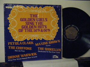 ▲LP VA (PETULA CLARK / SHIRELLS 他) / GOLDEN GIRLS SING THE GOLDEN HITS OF THE 50'S & 60'S 輸入盤 LAURIE LES-4019 OLDIES◇r31204