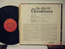 ▲LP VA (TONY BENNETT / BARBRA STREISAND 他) / THE GIFT OF CHRISTMAS 輸入盤 CBS-C-10967 クリスマス◇r31127_画像2