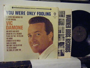 ▲LP VIC DAMONE ヴィック・ダモン / YOU WERE ONLY FOOLING 輸入盤 WARNER BROS WS1602 オールディーズ◇r31121