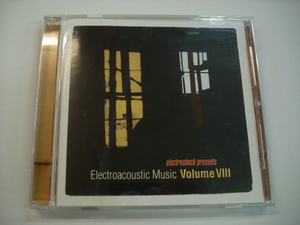 [CD] VA / ELECTROSHOCK PRESENTS ELECROACOUSTIC MUSIC VOLⅧ 2003年 エレクトロショックレコーズ エレクトロニカ ◇r30605