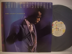 ●LP GAVIN CHRISTOPHER / ONE STEP CLOSER ギャビン・クリストファー ワン・ステップ・クローサー ブラコン 1986年