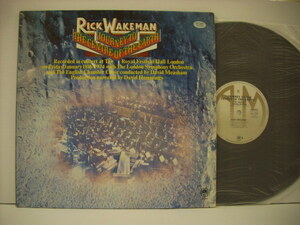 ■LP　リック・ウェイクマン / 地底探検 ライブ RICK WAKEMAN JOURNEY TO THE CENTER OF THE EARTH ◇r31007