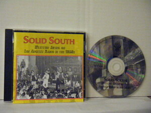 ▲CD V.A. / SOLID SOUTH: WESTERN SWING ON LOS ANGELES RADIO IN THE 1950S ソリッド・サウス UK盤 COUNTRY ROUTES RFD CD25 ◇r31122