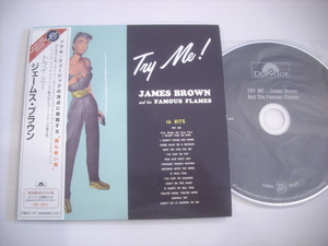 ●紙ジャケットCD 　ジェームス・ブラウン / トライ・ミー 帯付 JAMES BROWN TRY ME 1959年 ◇r40117