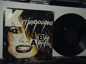 ▲12インチ KAJAGOOGOO / BIG APPLE / MONOCHROMATIC (LIVE) カジャグーグー UK盤