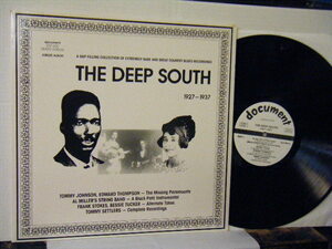 ▲LP VA (TOMMY JOHNSON / AL MILER'S STRING BAND / TOMMY SETTLERS ほか) / THE DEEP SOUTH 1927 - 1937 輸入盤◇r21129