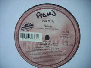 ■12インチ NADIA / BEATMAN カナダ盤 NUMUZIK INC. NU-288 ◇r21028