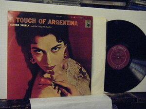 ▲LP HECTOR VARELA エクトル・ヴァレラ / A TOUCH OF ARGENTINA EL AS DEL TANGO 国内盤 日本コロムビア PL-5066 タンゴ◇r40122