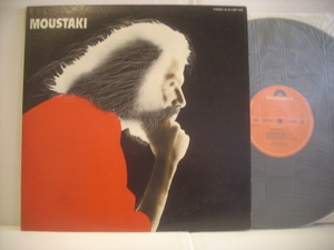 ●LP 　ムスタキ / もうひとつの歌 シャンソン GEORGES MOUSTAKI 1979年 ◇r40114