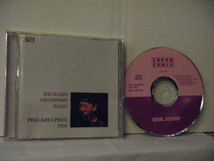 ▲CD RICHARD THOMPSON BAND / PHILADELPHIA 1999 リチャード・トンプソン プライベート盤 SUPER SONIC SS 201045 ◇r3614_画像1