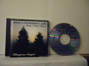 ▲CD MISTY VALLEY BOYS / WHAT A WONDERFUL LIFE：BLUEGRASS GOSPEL 輸入盤 LEGEND CD-80006 カントリー◇r30530