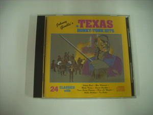 ■CD　JOHNNY GIMBLE'S TEXAS HONKY TONK HITS / ジョニー・ギンブル テキサスホンキートンクヒッツ ◇r210330