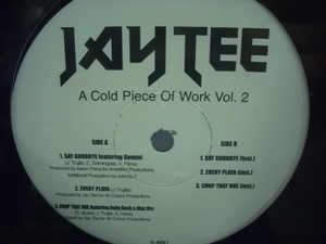 ■12インチ JAY TEE / A COLD PIECE OF WORK VOL. 2 US盤 未開封 ◇r2503