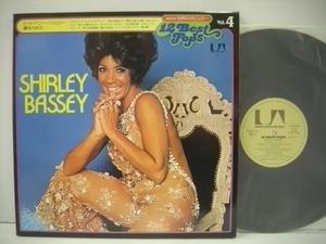 ■LP　SHIRLEY BASSEY シャーリー・バッシー / 12 BEST POPS 愛をうたう 講談社版 世界のポピュラー4