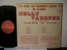 ▲LP　NELLY VAZQUEZ / LA VOZ DE BUENOS AIRES ネリー・バスケス アルゼンチン盤 タンゴ ◇r2404_画像2