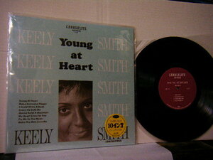 ▲10インチ KEELY SMITH キーリー・スミス / YOUNG AT HEART ヤング・アット・ハート 国内盤