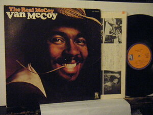 ▲LP VAN McCOY ヴァン・マッコイ / REAL McCOY リアル・マッコイ 国内盤 ビクター VIP-6320◇r40402