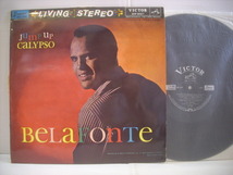 ●LP ハリー・ベラフォンテ / ベラフォンテ ベネズェラの恋人 HARRY BELAFONTE JUMP UP CALYPSO ◇r40408_画像1