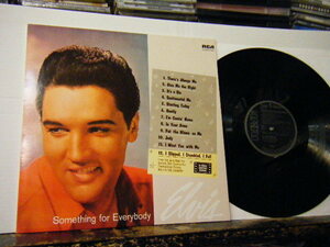 ▲LP ELVIS PRESLEY エルヴィス・プレスリー / SOMETHING FOR EVERBODY サムシング・フォー・エヴリバディ 輸入盤