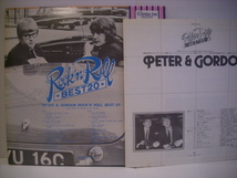 ●LP ピーター&ゴードン / ピーター&ゴードン・ロックン・ロール・ベスト２０ 帯付 PETER & GORDON ROCK 'N ROLL BEST 20_画像2