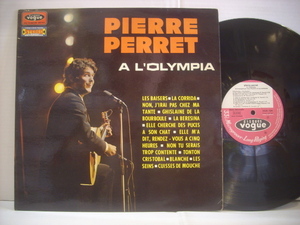 ●LP PIERRE PERRET / A L'OLYMPIA JEAN CLAUDRIC ピア・ペレ オリンピア ライブ ジャン・クロードリック シャンソン ◇r40325