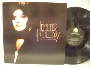 ■LP　JENNIFER HOLLIDAY / FET CLOSE TO MY LOVE ジェニファー・ホリデイ ゲット・クロース・トゥ・マイ・ラブ ブラコン