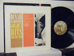 ▲LP DINAH WASHINGTON / GOLDEN HITS VOLUME TWO ダイナ・ワシントン US盤 MERCURY SR 60789 ◇r3823