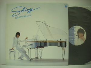 ■LP　河合拓実 / シャイニー TAKUMI KAWAI SHINY 1982年 ◇r2715