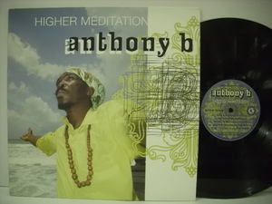 ■LP ANTHONY B / HIGHER MEDITATION アンソニーB ハイアーメディテーション