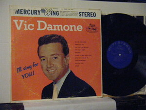 ▲LP VIC DAMONE ヴィック・ダモン / I'LL SING FOR YOU 輸入盤 MERCURY SRW-16113 オールディーズ◇r30808