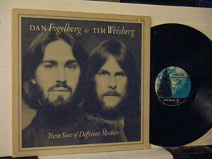 ▲LP DAN FOGELBERG & TIM WEISBERG ダン・フォゲルバーグ / TWIN SONS OF DIFFERENT MOTHER 輸入盤 EPIC 35339◇r3718