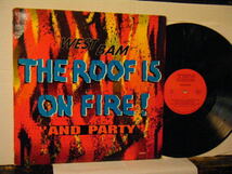 ▲12インチ WESTBAM / A- THE ROOF IS ON FIRE（B- AND PARTY） テクノ◇r21003_画像1