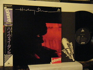 ▲LP ジョニー JOHNNY（横浜銀蝿） / ハイウェイ・ダンサー HIGHWAY DANCER 帯付 キング K28A-395 ハンカチなし 松本隆◇r30619