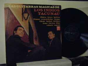 ▲LP LOS INDIOS TACNAU ロス・インディオス・タクナウ / LAS GUITARRAS MAGICAS DE 魅惑のギター 国内盤 フォルクローレ◇r3410