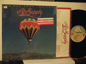 ▲LP AIR SUPPLY エア・サプライ / THE ONE THAT YOU LOVE 輸入盤 ARISTA AL-9551◇r30509