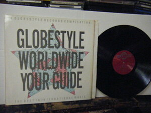 ▲LP VA / A GLOBESTYLE RECORDS COMPILATION : GLOBESTYLE WORLDWIDE YOUR GUIDE 輸入盤 ワールド・ミュージック　ムード