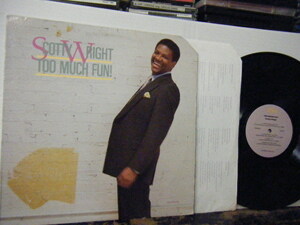 ▲LP SCOTTY WRIGHT　スコッティ・ライト / TOO MUCH FUN 輸入盤　◇