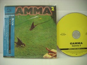 ■帯付 紙ジャケット ＳHM-CD　ガンマ / ガンマ2 1980年 ロニー・モントローズ GAMMA 2 ◇r40518