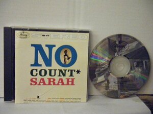 ▲CD SARAH VAUGHAN サラ・ヴォーン / NO 'COUNT ノー・カウント 国内盤 日本フォノグラム PHCE-4143◇r40521