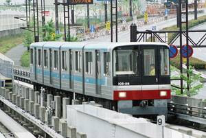 鉄道写真　大阪市高速電気軌道（Osaka Metro）　ニュートラム　100A系　Lサイズ　ネガ・データ化