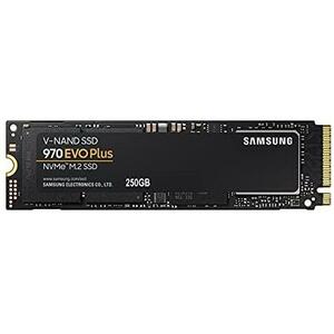 容量:970EVOPlus250GB Samsung 970 EVO Plus 250GB PCIe (最大転送速度 3,500MB/秒) NVMe M.2 (2280) 内蔵 SSD MZ-V7S250B/EC