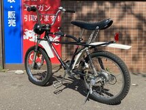 ■YAMAHA MOTOBIKE ヤマハ モトバイク 20インチ ブラック 5段変速 カヤバ サスペンションフォーク ビンテージ 自転車 札幌発 希少 ★_画像5