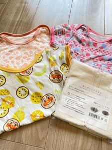 ベビー服 子ども服 まとめ売り 80 90 オーガニックタオルセット インナー 肌着 半袖 半袖シャツ ロンパース 保育園