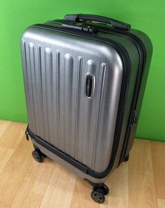 未使用 ヒデオワカマツ スーツケース フラッシュ Sサイズ フロントオープン 34L 85-75991 機内持ち込み可 アウトレット