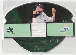 【ジャージカード】2003 FLEER E-X #EEGU-HN HIDEO NOMO 野茂英雄 066/250