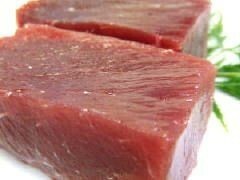 熟成一級赤身鯨肉（ブロック） 600g　【イワシ鯨】【くじら】【クジラ】