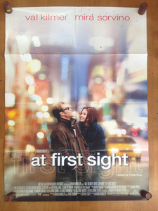 【GW今だけ価格！】 RARE！ At first sight / Original poster　USA版1枚！ 05/2_7