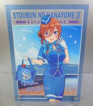 ◆ 中野三玖 アクリルアートパネル きゃらっとくじ 『五等分の花嫁∬ ～FIVE AIRLINE～』 H賞 ◆_画像5